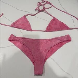 Frankie's Bikinis Pink Bikini